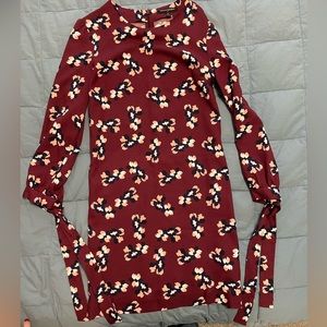 Banana Republic floral print dress.